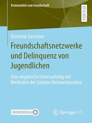 cover image of Freundschaftsnetzwerke und Delinquenz von Jugendlichen